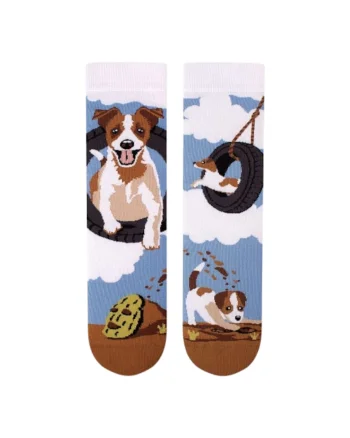 Sosete din bumbac Arty Socks cu Jack Russell