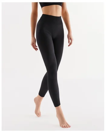Colanti fara cusaturi cu talie inalta si efect push-up