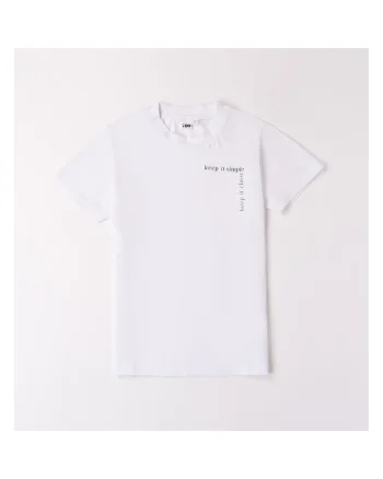 Tricou cu imprimeu pentru baiat,  4.8452, Alb, Alb