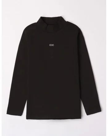 Bluza uni de bumbac, Negru