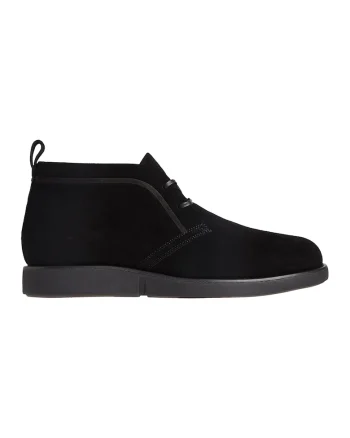 Ghete chukka din piele intoarsa, Negru