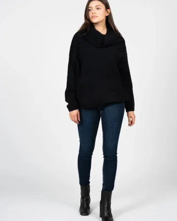 Blugi skinny cu talie inalta,