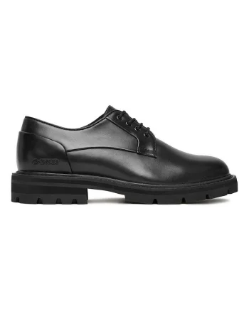 Pantofi barbati, G-Star Raw, piele naturala, albastru, elegant