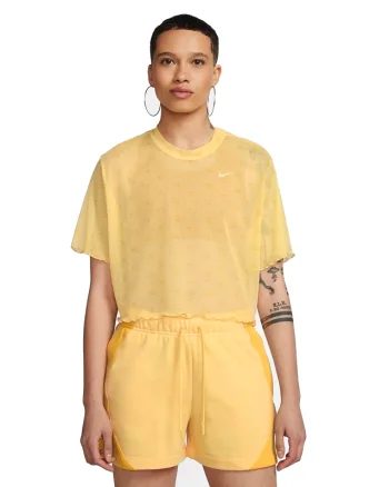 Tricou Nike W Nsw AIR AOP MESH SS CROP top