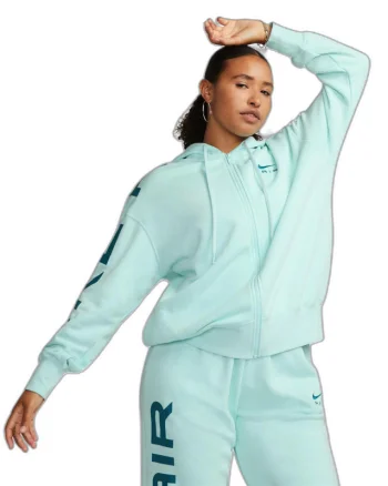Bluza cu Fermoar Nike W Nsw Air fleece OS full zip hoodie