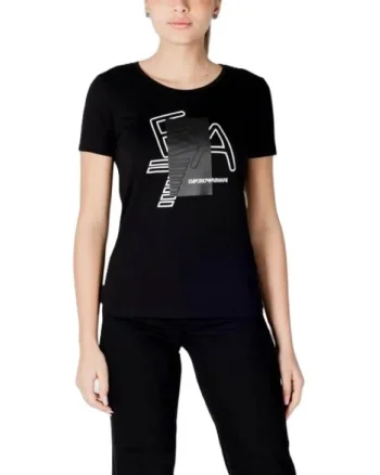 Tricou EA7 W TEE SS BOX LOGO CROSSOVER