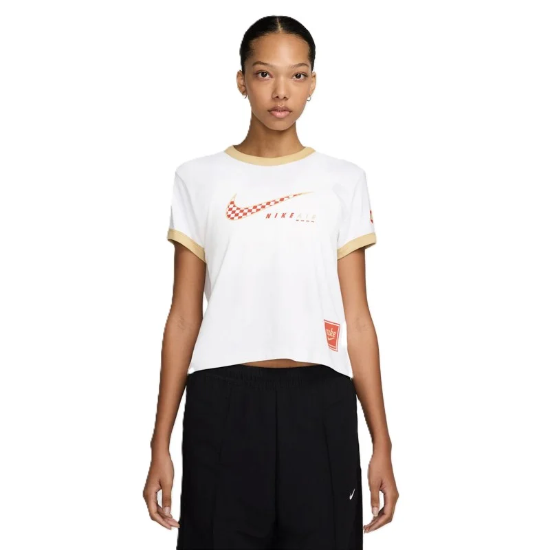 Tricou Nike W NSW CLUB SS TEE MOTO RGR