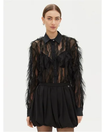 Camasa dama,  negru,
