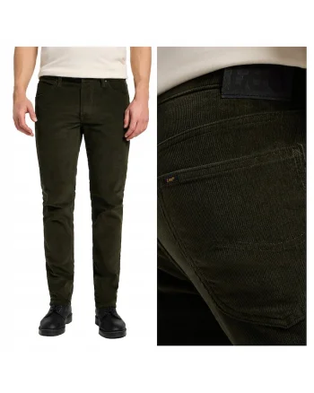 Pantaloni Barbati  Daren Zip Fly, Verde