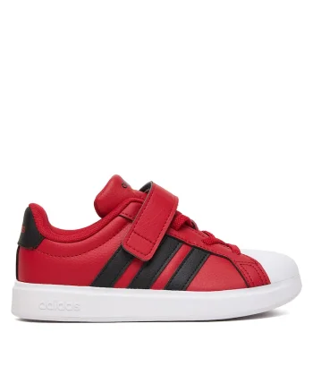 i Baieti, Adidas, piele ecologica, rosu\negru