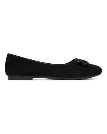 Balerini dama,  Negru, Textil