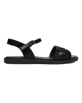 Sandale dama,  piele naturala, negru, confortabile