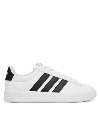 i barbati, Adidas, piele ecologica, alb,