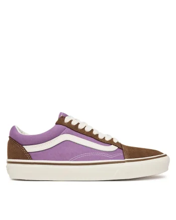 Tenisi unisex,  piele naturala, violet
