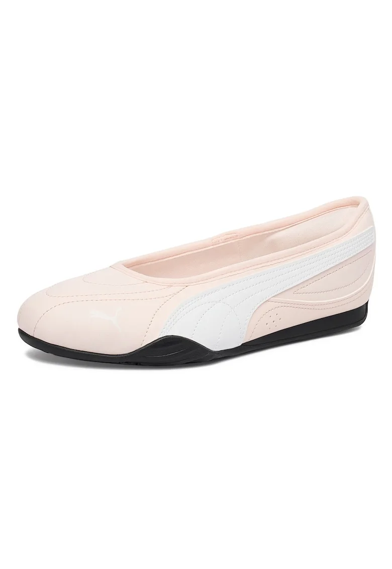 Balerini dama,  roz, material sintetic, stil sportiv, confort zilnic,