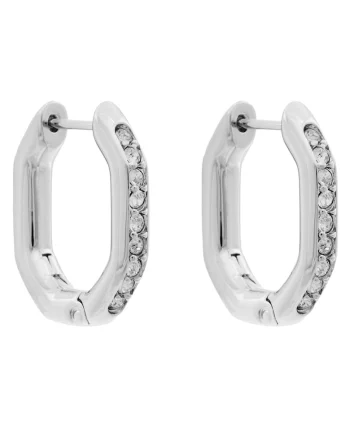Cercei dama,  argintiu, One Size INTL