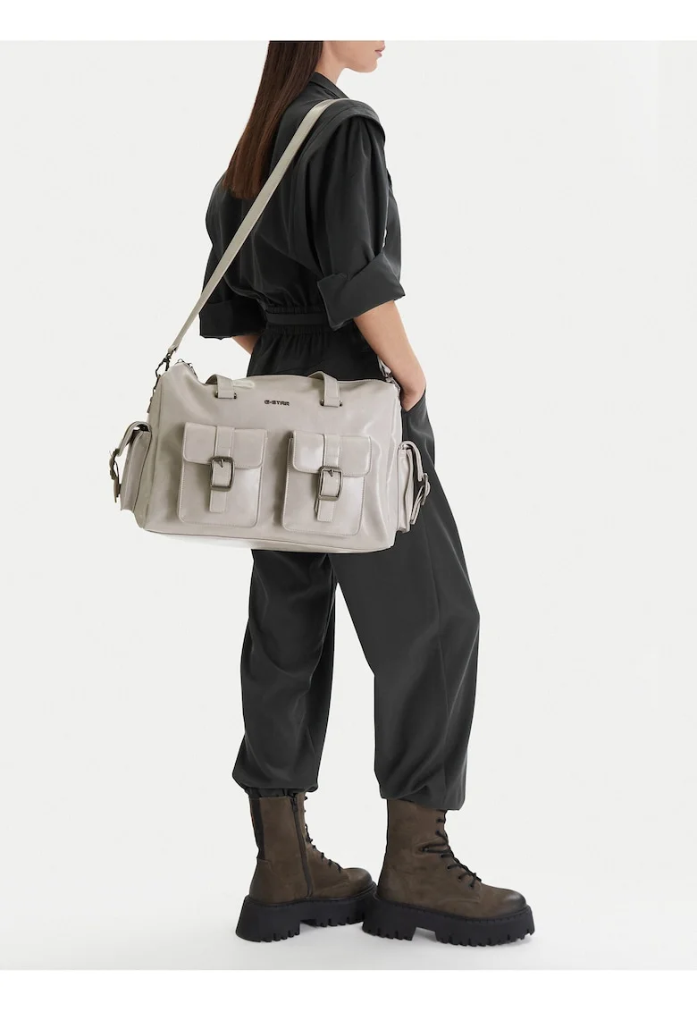 Geanta dama,  tkanina, gri, One Size INTL