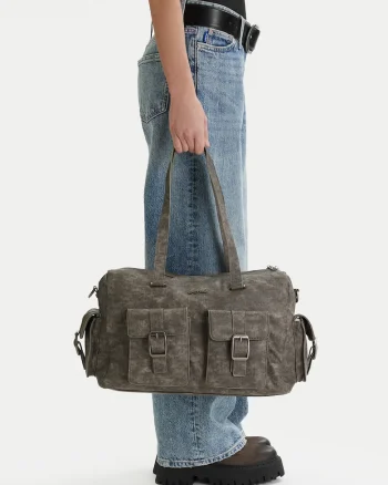 Geanta dama,  gri, One Size INTL