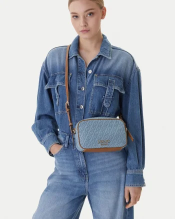 Geanta dama,  tkanina, albastru, One Size INTL