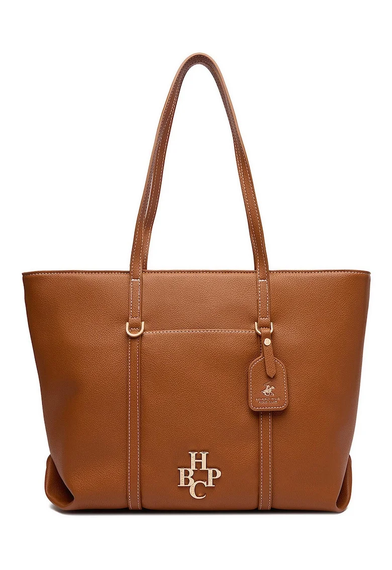 Geanta shopper,  marime mare, culoare maro, pentru femei