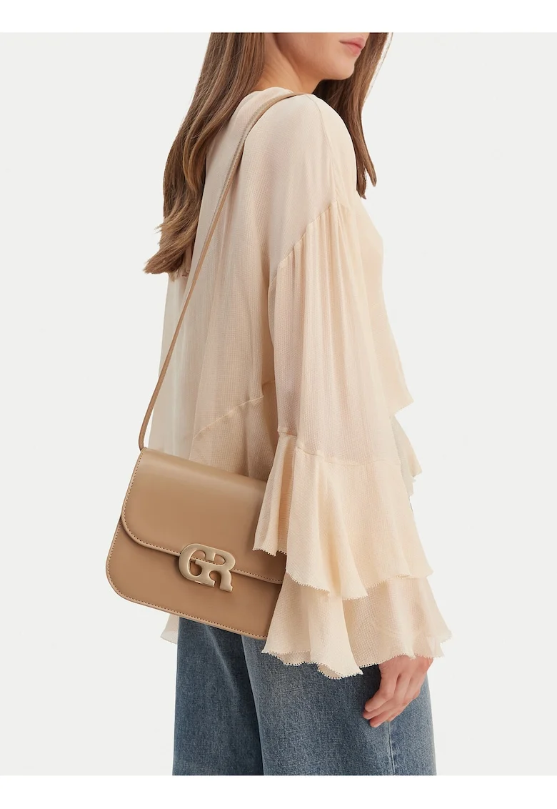 Geanta dama,  tkanina, bej, One Size INTL