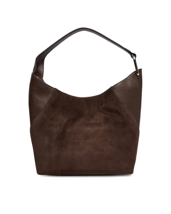 Geanta dama,  piele naturala, maro, One Size INTL