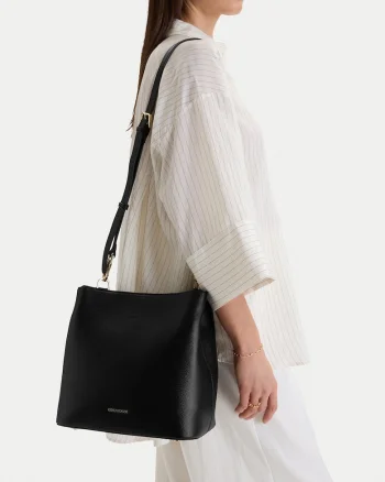Geanta dama,  ecologica, neagra, One Size INTL
