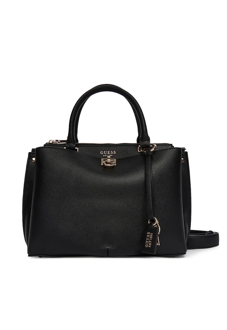 Geanta dama,  piele ecologica, negru, One Size INTL