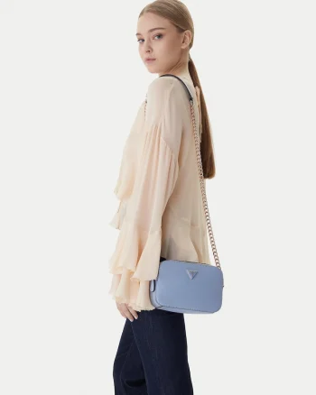 Geanta dama,  ecologica, albastra, One Size INTL