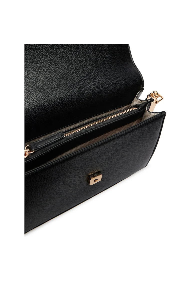 Geanta dama,  piele ecologica, negru, One Size INTL