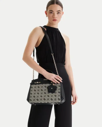 Geanta dama,  ecologica, neagra, One Size INTL