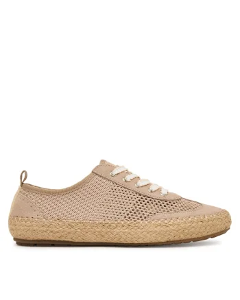 Espadrile dama,  bej, material textil