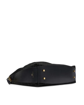 Geanta dama,  piele naturala, negru, One Size INTL