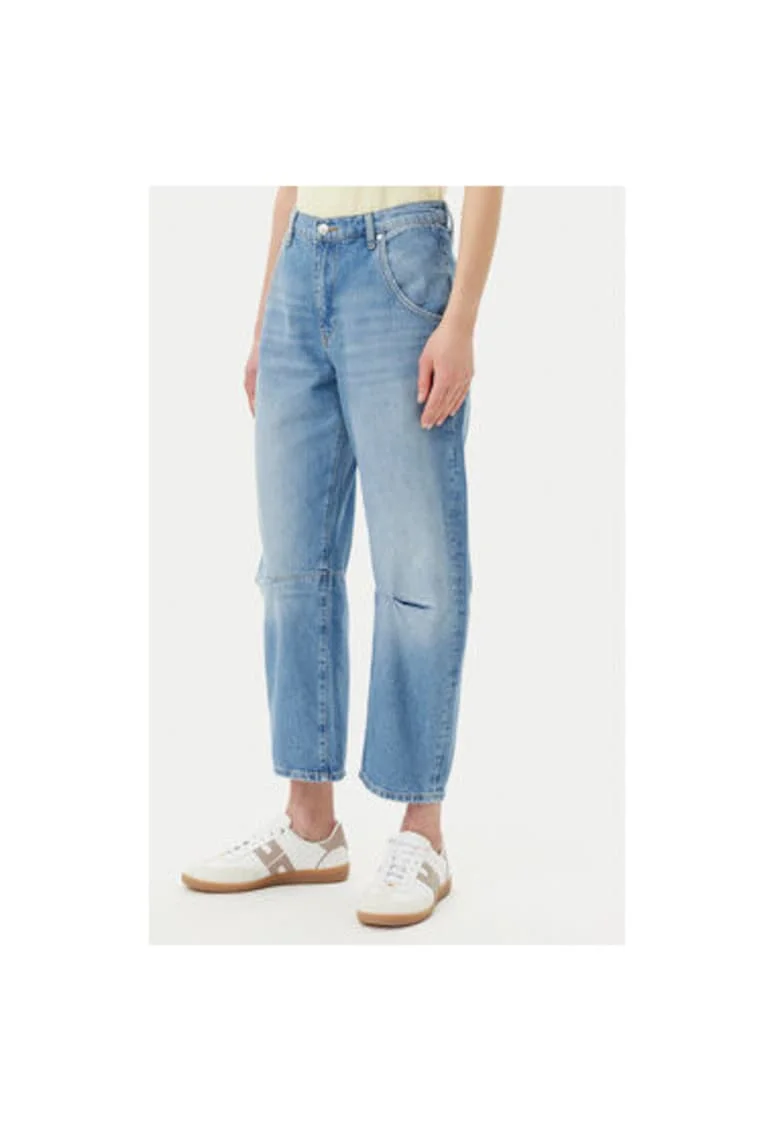 Pantaloni dama  10019651 30046445, Bumbac, 48769, Albastru