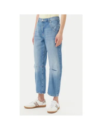 Pantaloni dama  10019651 30046445, Bumbac, 48769, Albastru