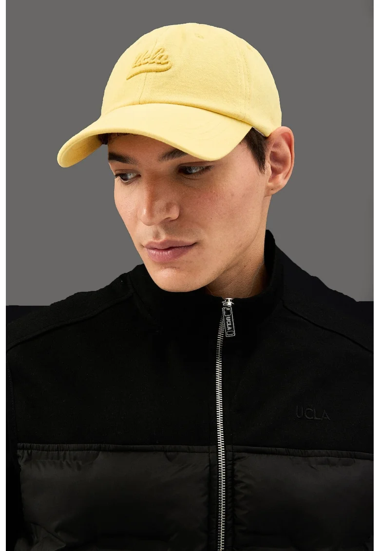 Sapca cu broderie logo unisex Fortuno, Galben