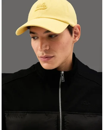 Sapca cu broderie logo unisex Fortuno, Galben