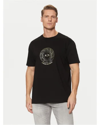 Tricou Barbati,  Bumbac, Negru,