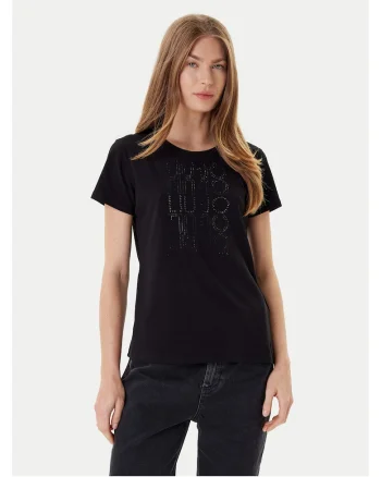 Tricou dama  bumbac/elastan, negru