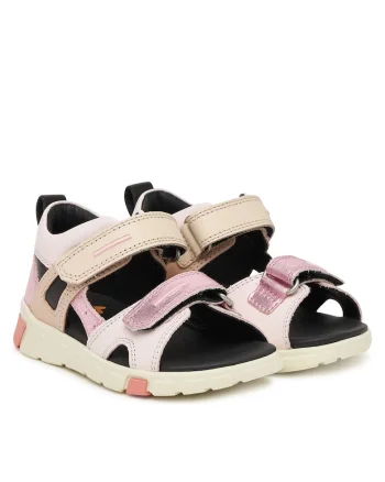 Sandale pentru Fete,  piele naturala, multicolor