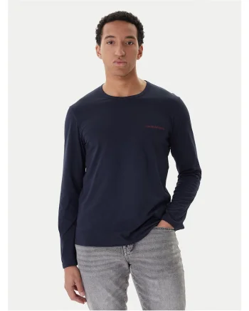 Bluza barbati,  bumbac, Bleumarin
