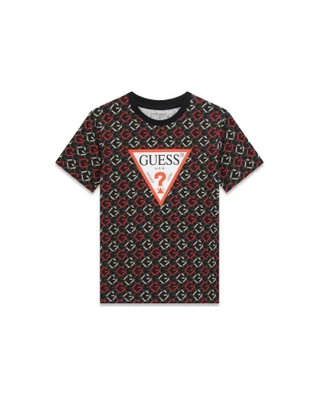 Tricou copii,  bumbac organic, rosu, gri