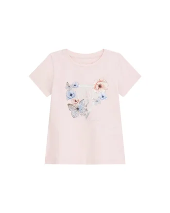 Tricou copii,  din bumbac, culoare multicolor, 95% bumbac, 5% elastan