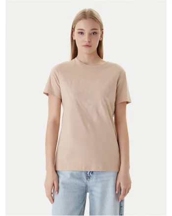 Tricou femei  bumbac, bej