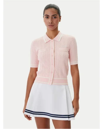 Cardigan dama,  roz, 58% viscoza, 42% poliester