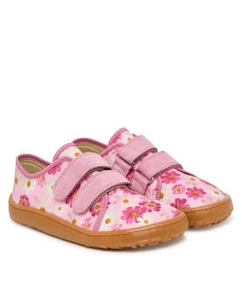 Pantofi copii,  roz, din textil, pentru fete