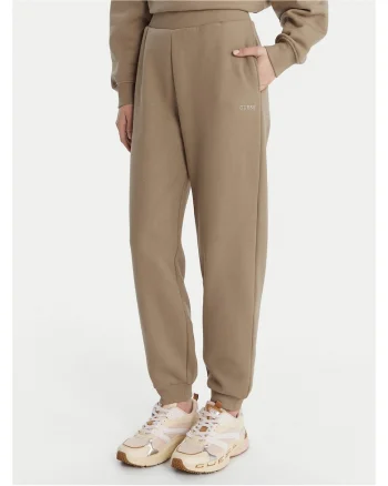 Pantaloni dama,  bumbac, bumbac, bej,