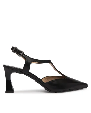 Pantofi dama,  piele naturala, clasic, negru