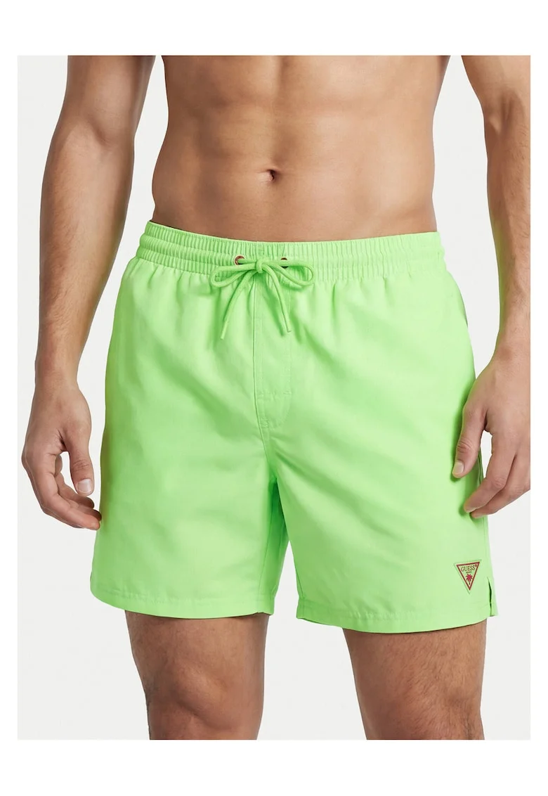 Costum de baie barbati,  poliester, verde, 100% poliester