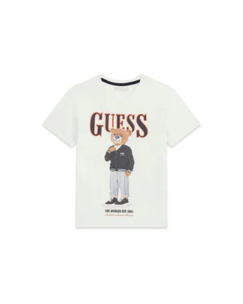 Tricou copii,  din bumbac 100%, alb, pentru baieti